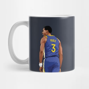 Jordan Poole Scream Above Waist Blue Qiangy Mug